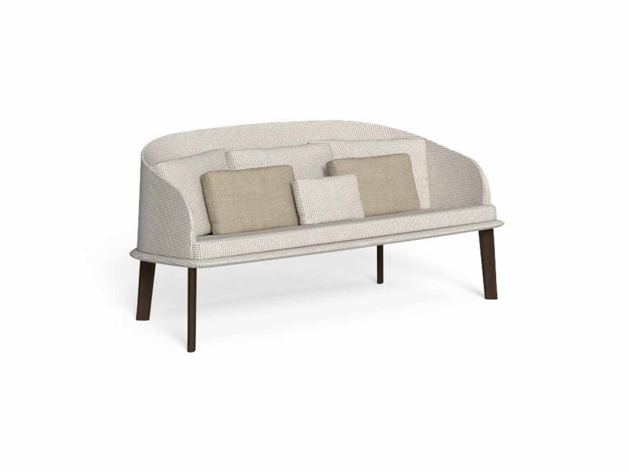 Divano Love Seat CleoSoft/Wood - v9