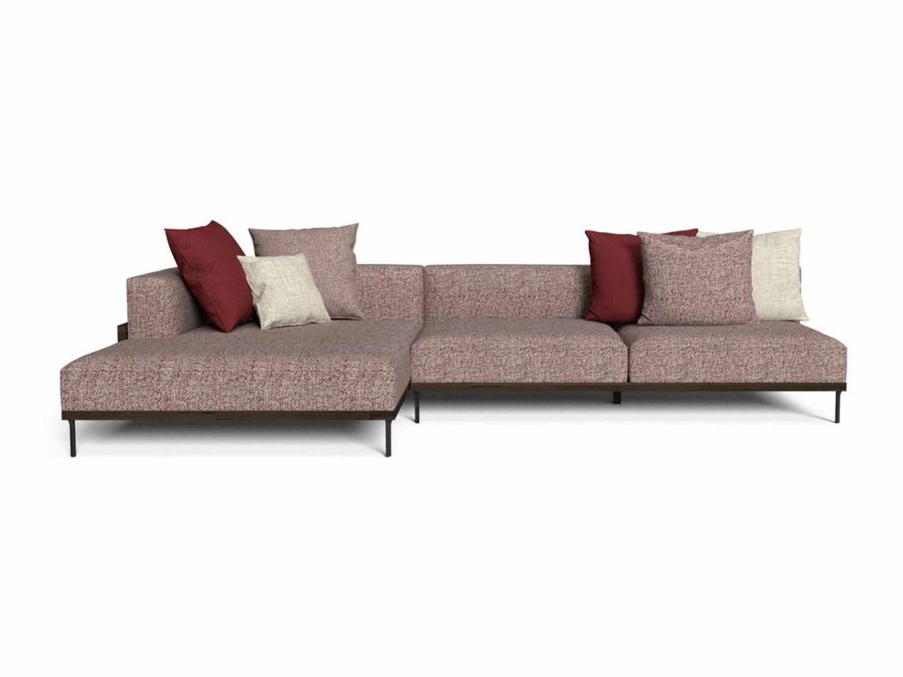 Divano Lounge Destro CleoSoft/Wood -1