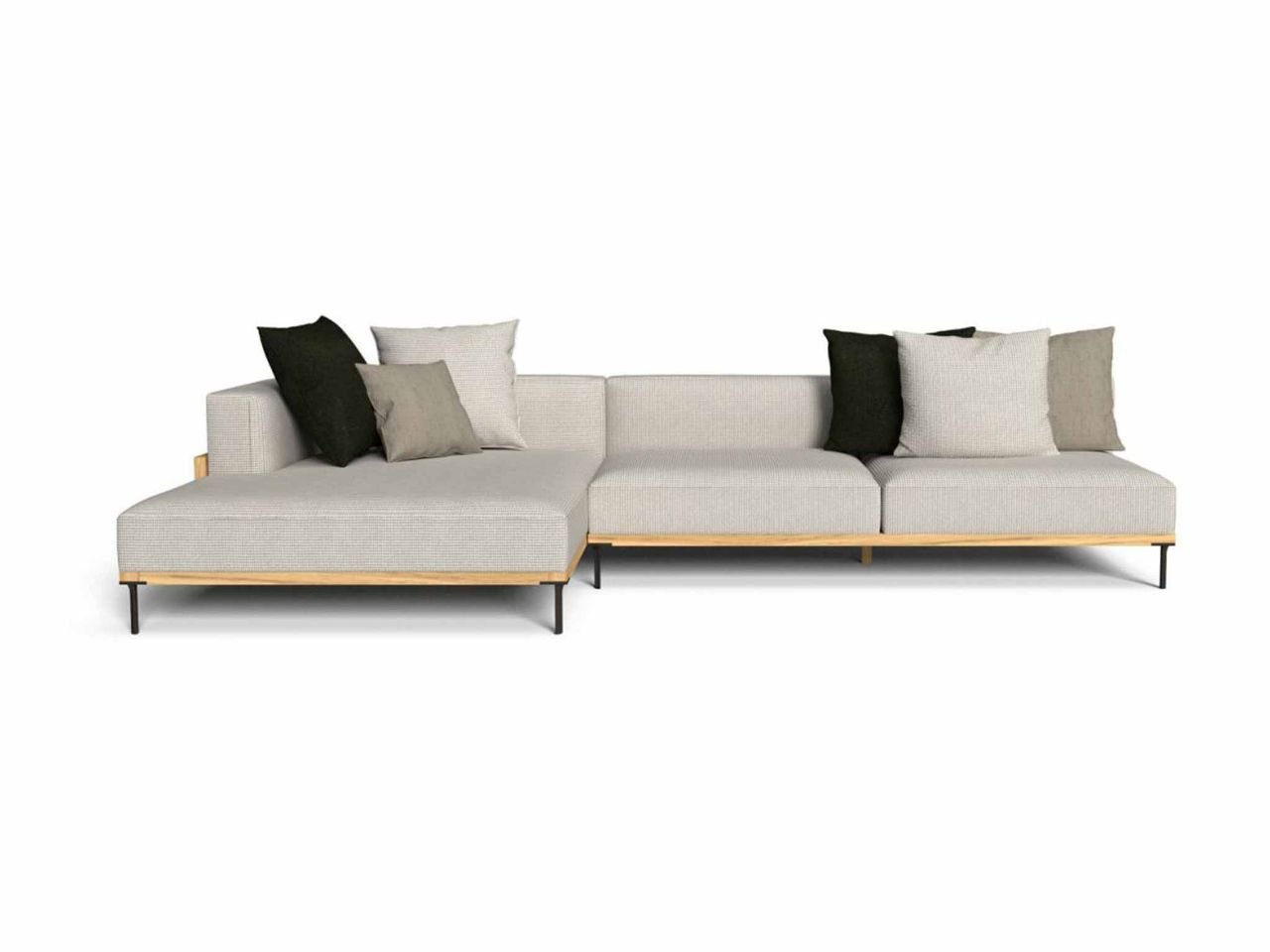 Divano Lounge XL Destro CleoSoft/Wood -12