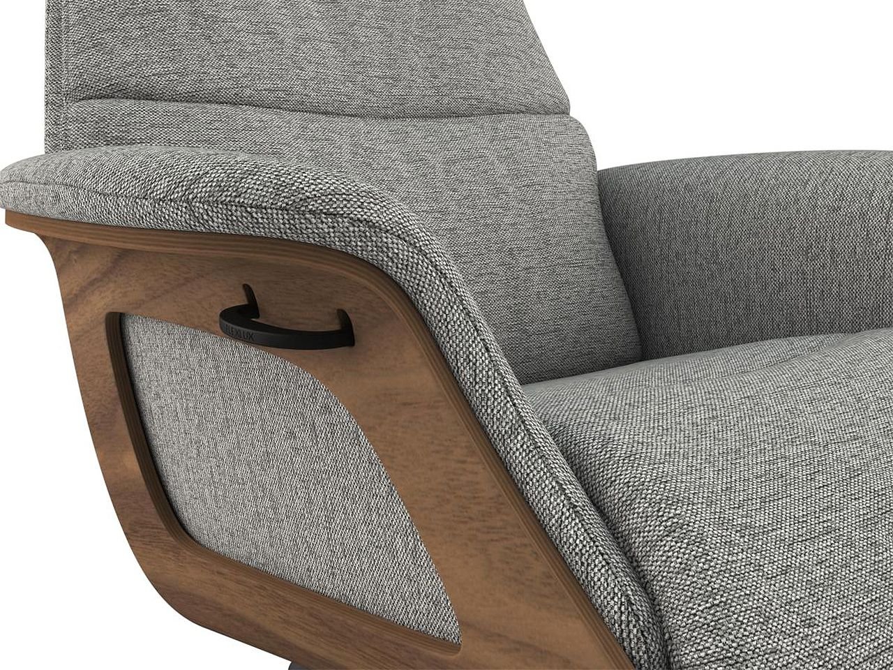 Poltrona Relax Clement con Poggiapiedi -1