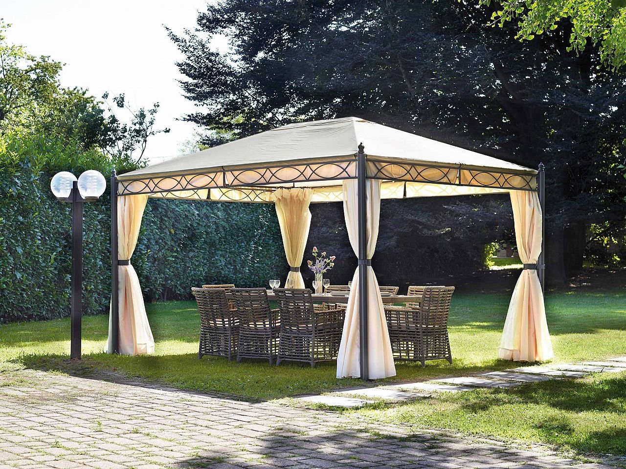 GAZEBO IN FERRO 3X4 -1