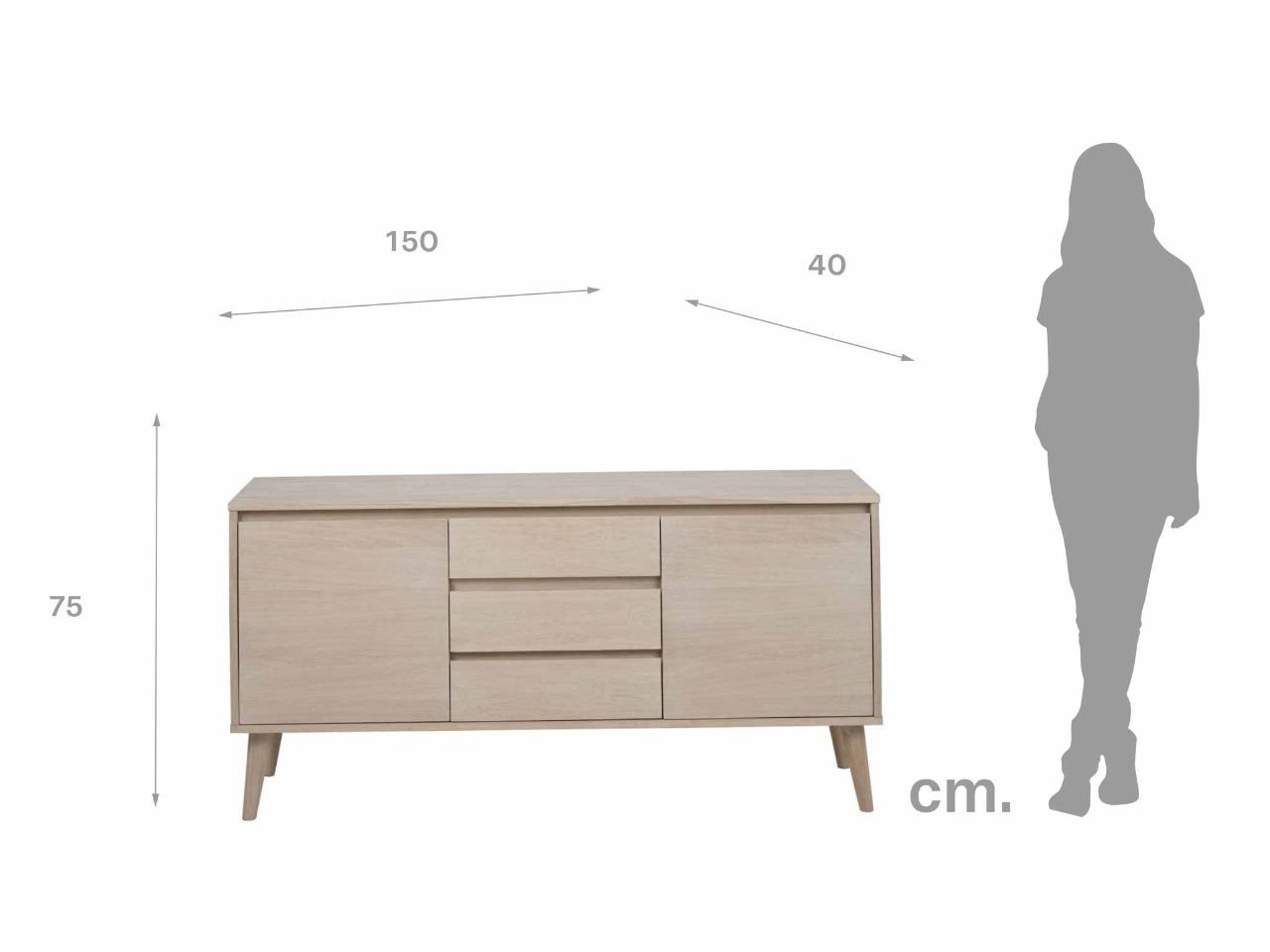 Credenza Nago -1