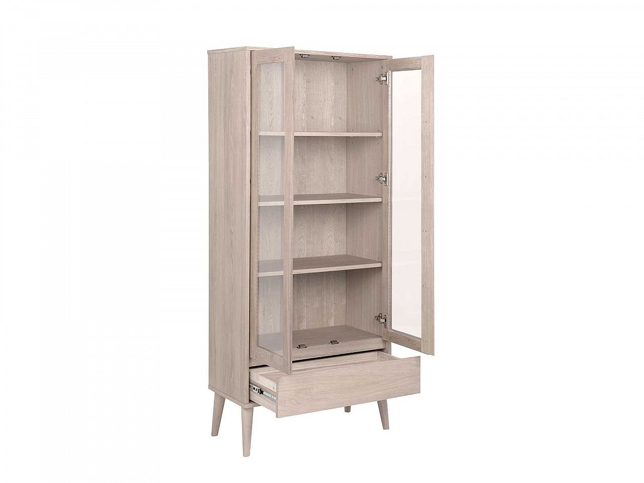 Credenza Nago 4 ripiani e cassetto - v4