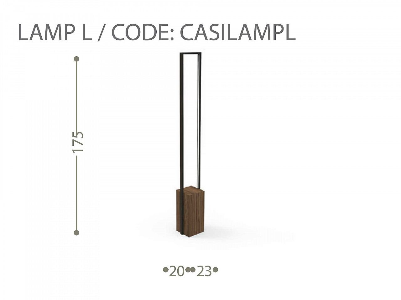 Lampada L Casilda - 1