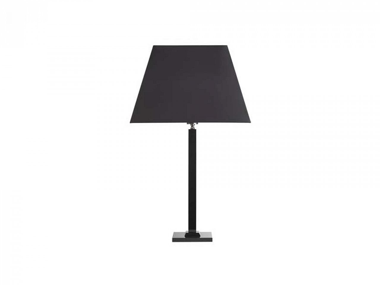 Lampada Elegance base quadra paralume a piramide h 72 - v3