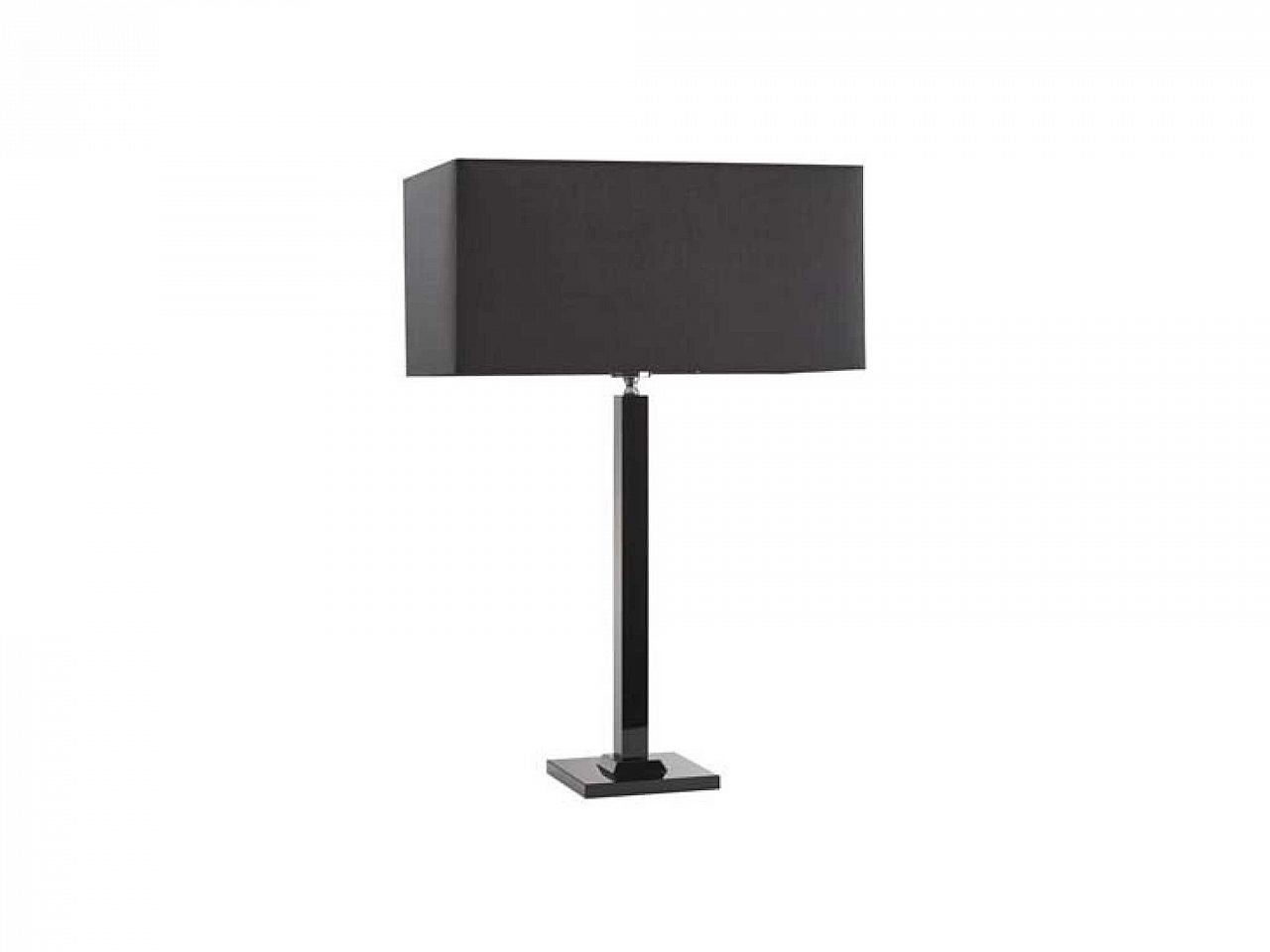 Lampada Elegance base quadra paralume rettangolare h 68 -2