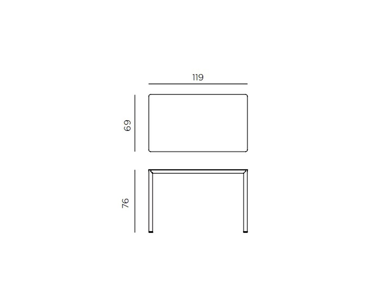 Tavolo Piave 120x70 - 1