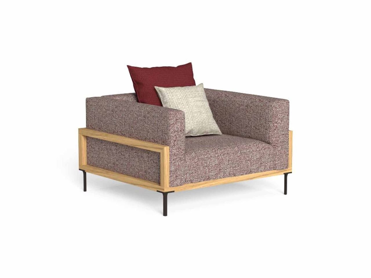 Poltrona Living CleoSoft/Wood -4