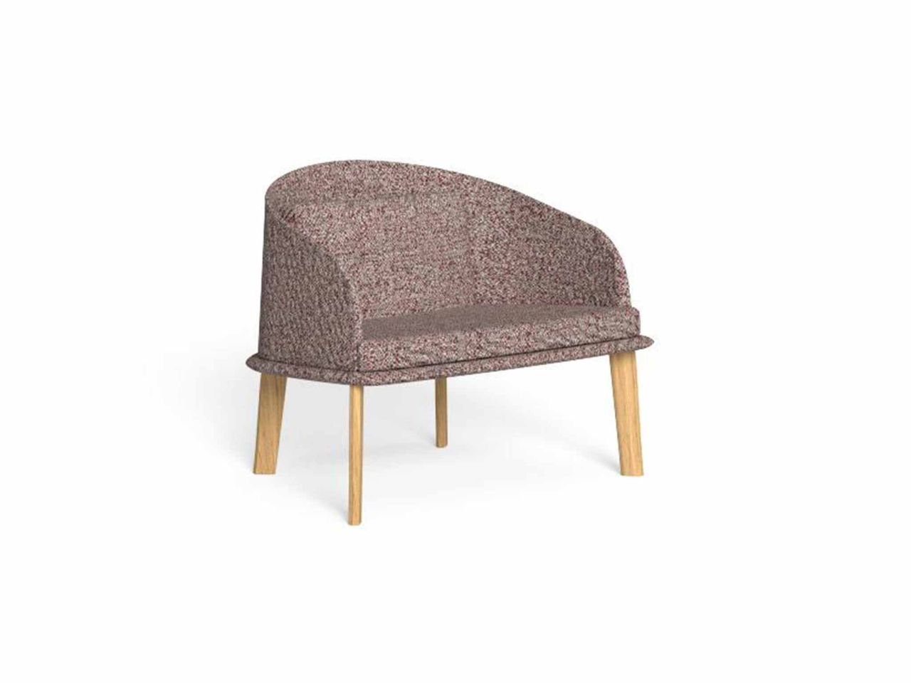 Poltrona Lounge CleoSoft/Wood -1