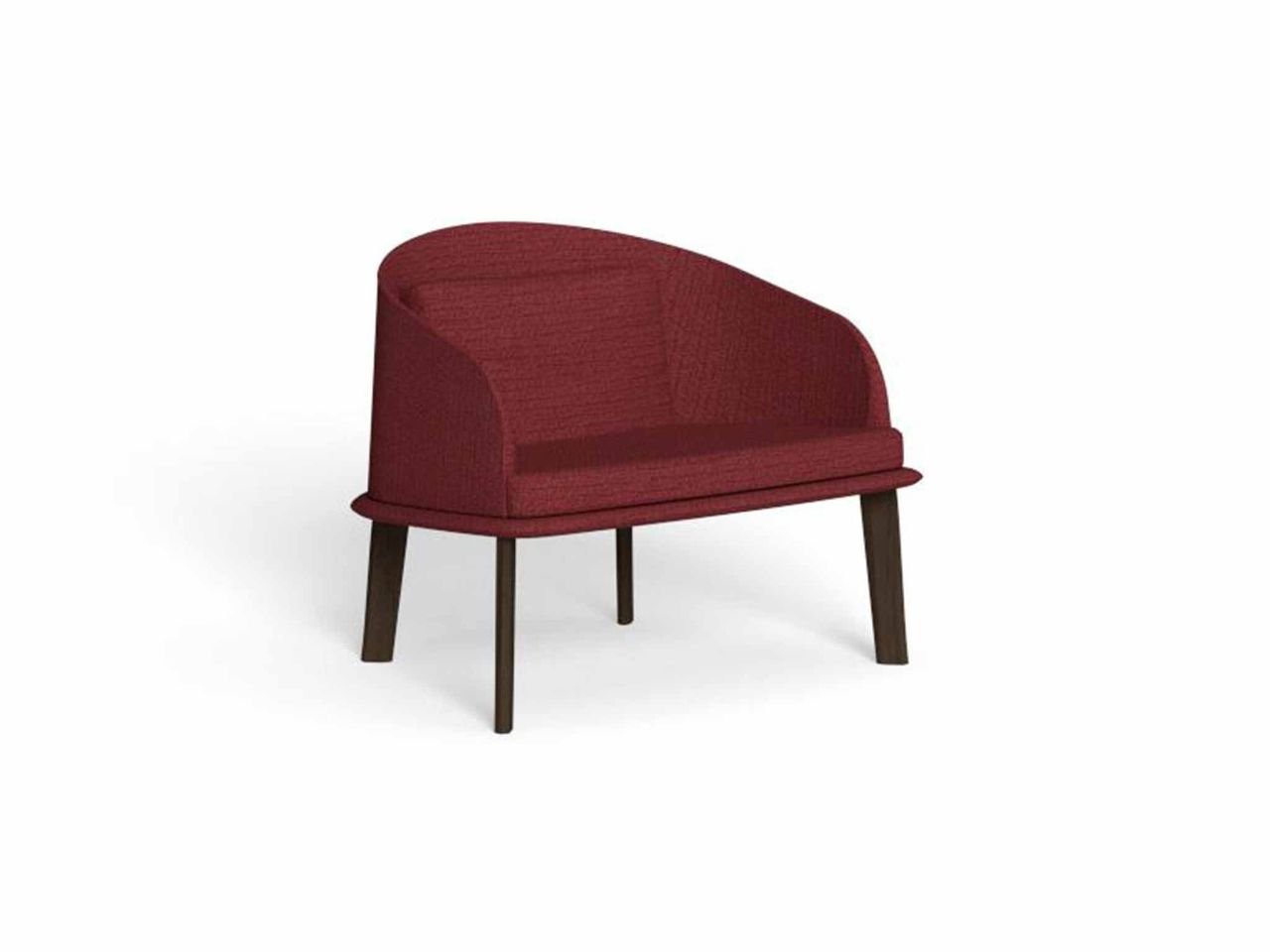 Poltrona Lounge CleoSoft/Wood -1