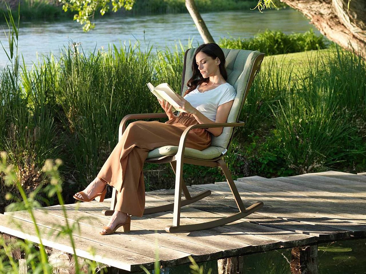 Poltrona Contemporanea - FOLIA - Royal Botania - In Tessuto / In