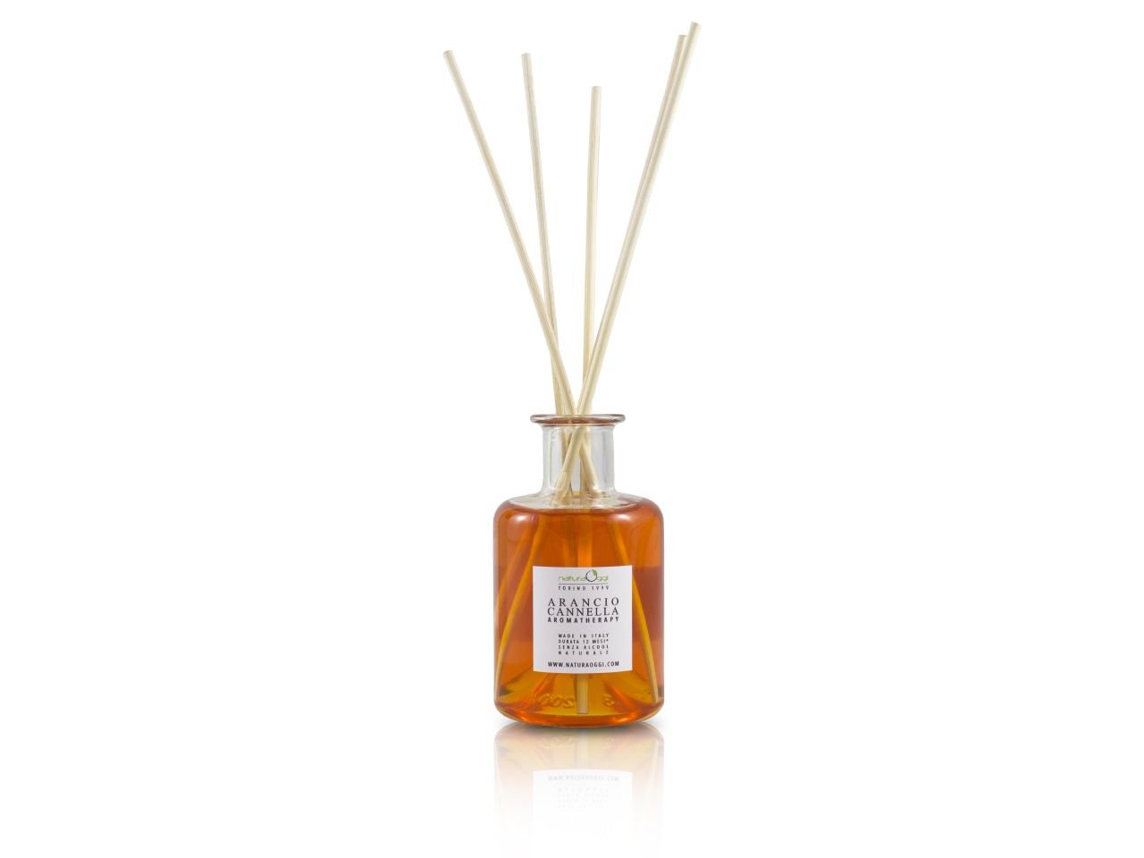 Diffusore Ambiente 200ml. Arancio e Cannella - v1