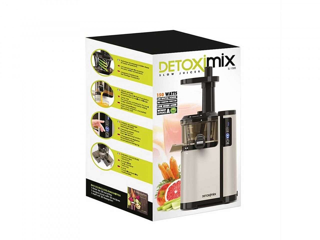 Estrattore Detoximix SJ1500 S gris taupe -1