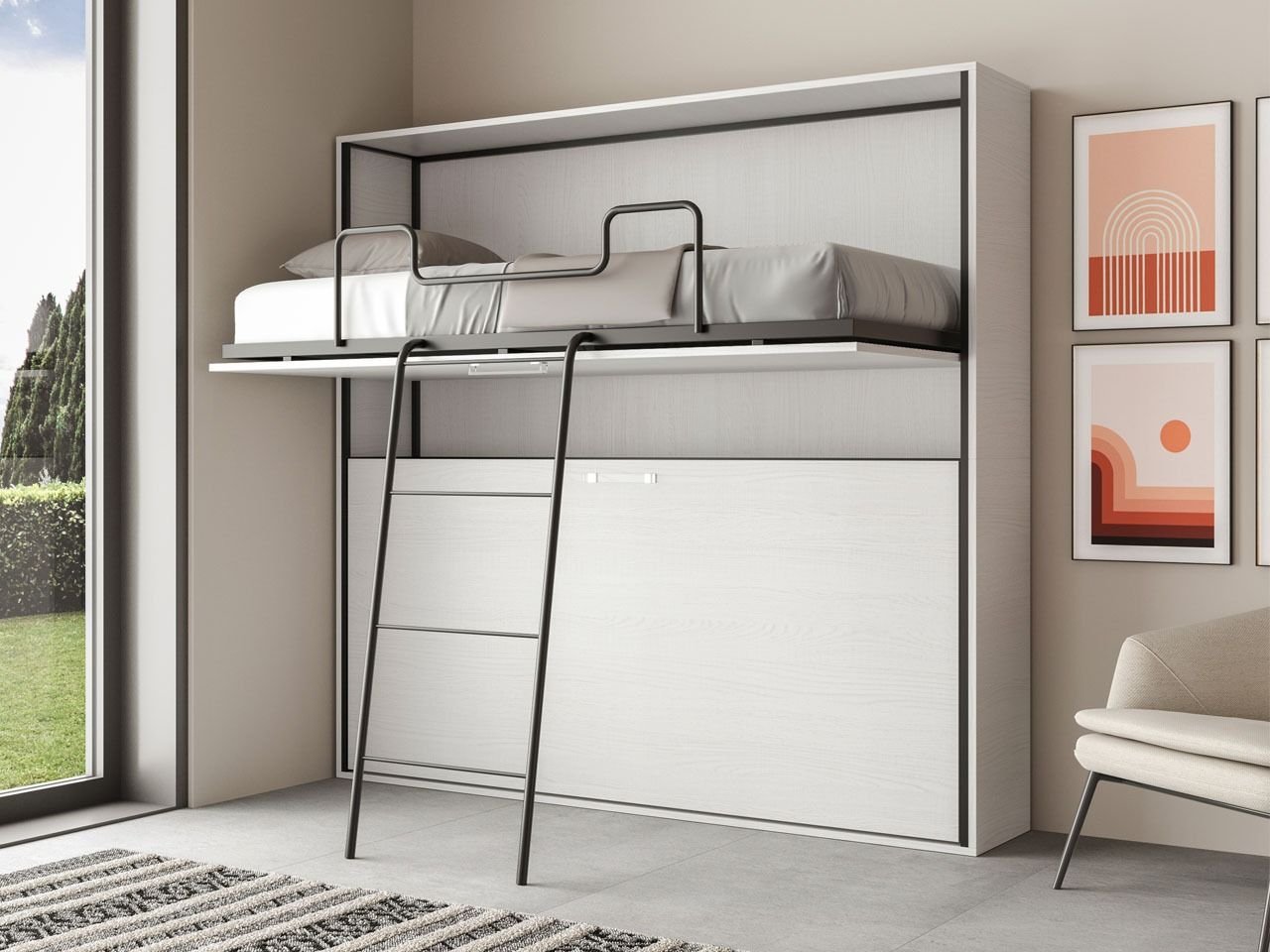 Letto doppio Kando - v11