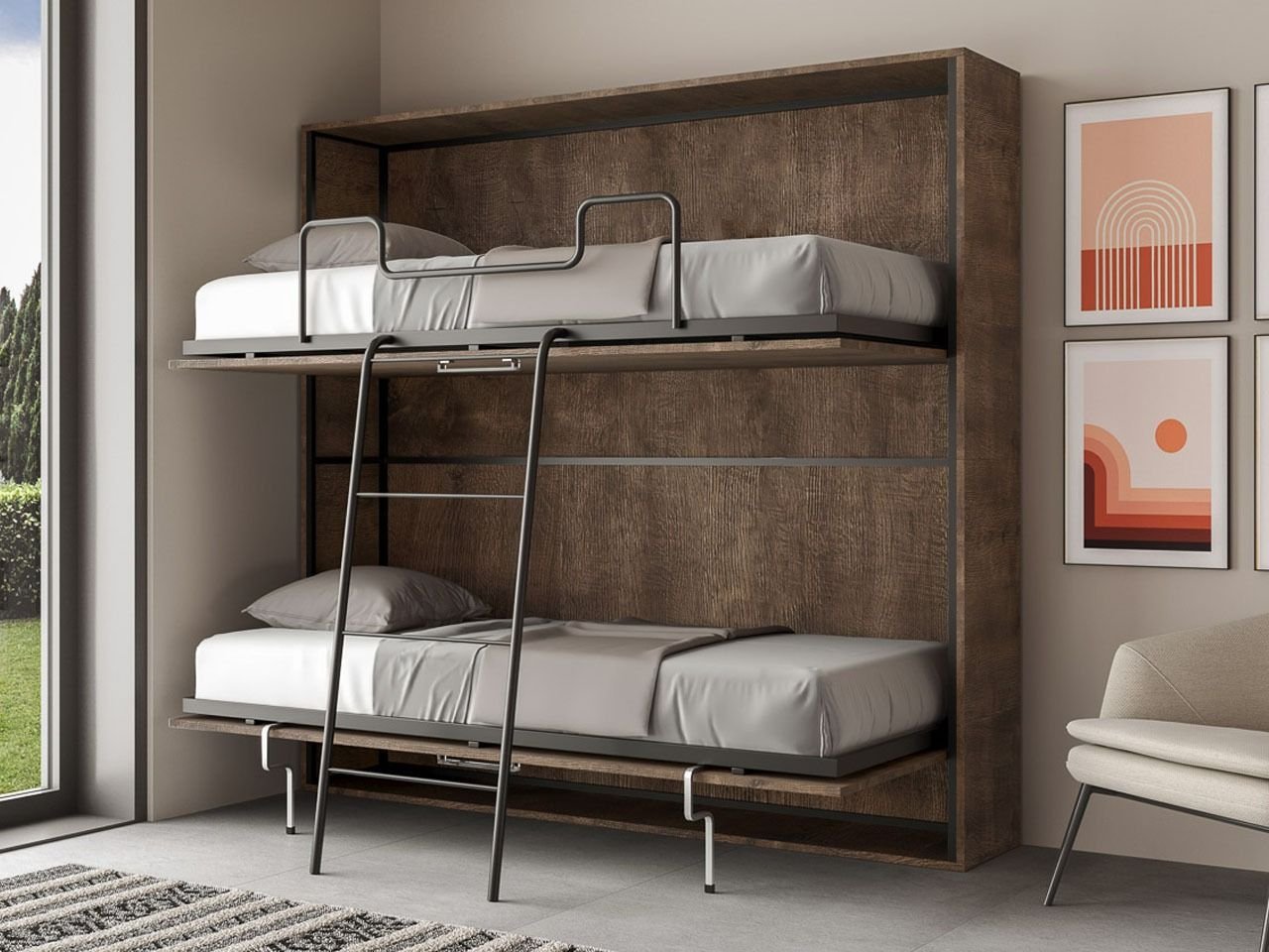 Letto doppio Kando - v3