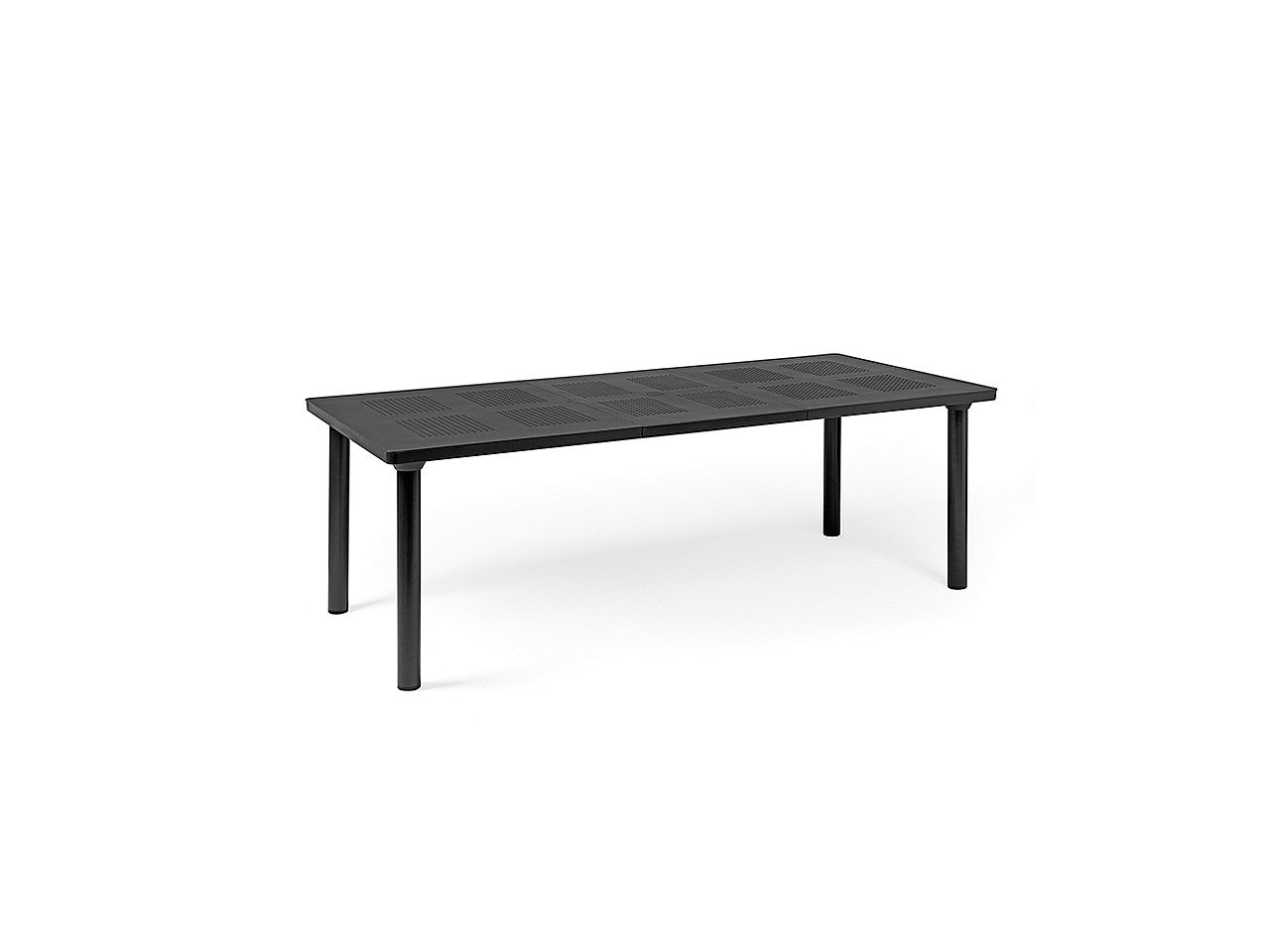 Set tavolo Libeccio 160/220 con 6 sedie Bit Arcobaleno - v17