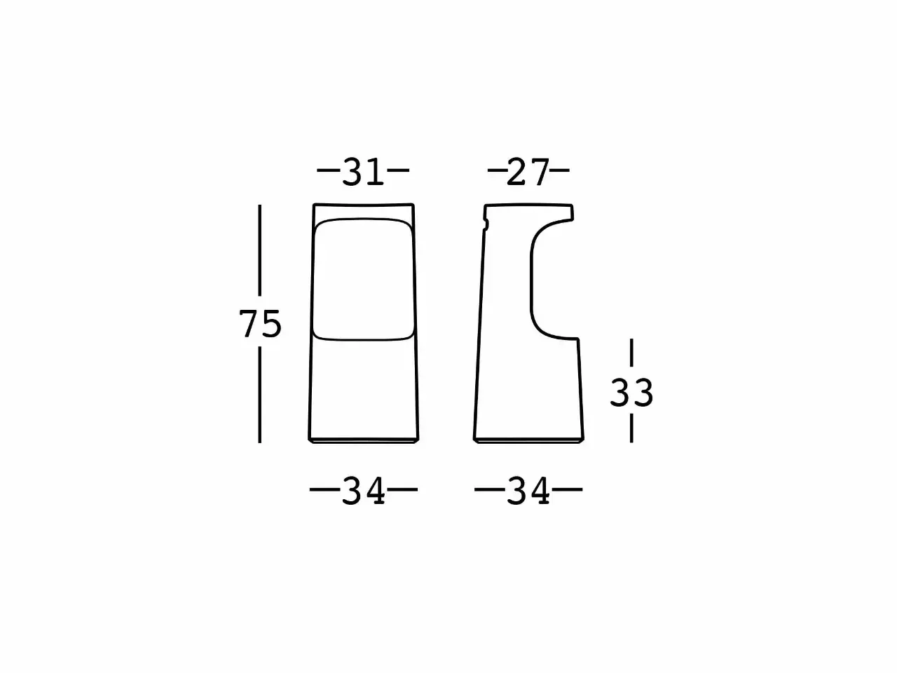 Sgabello Fura - 1