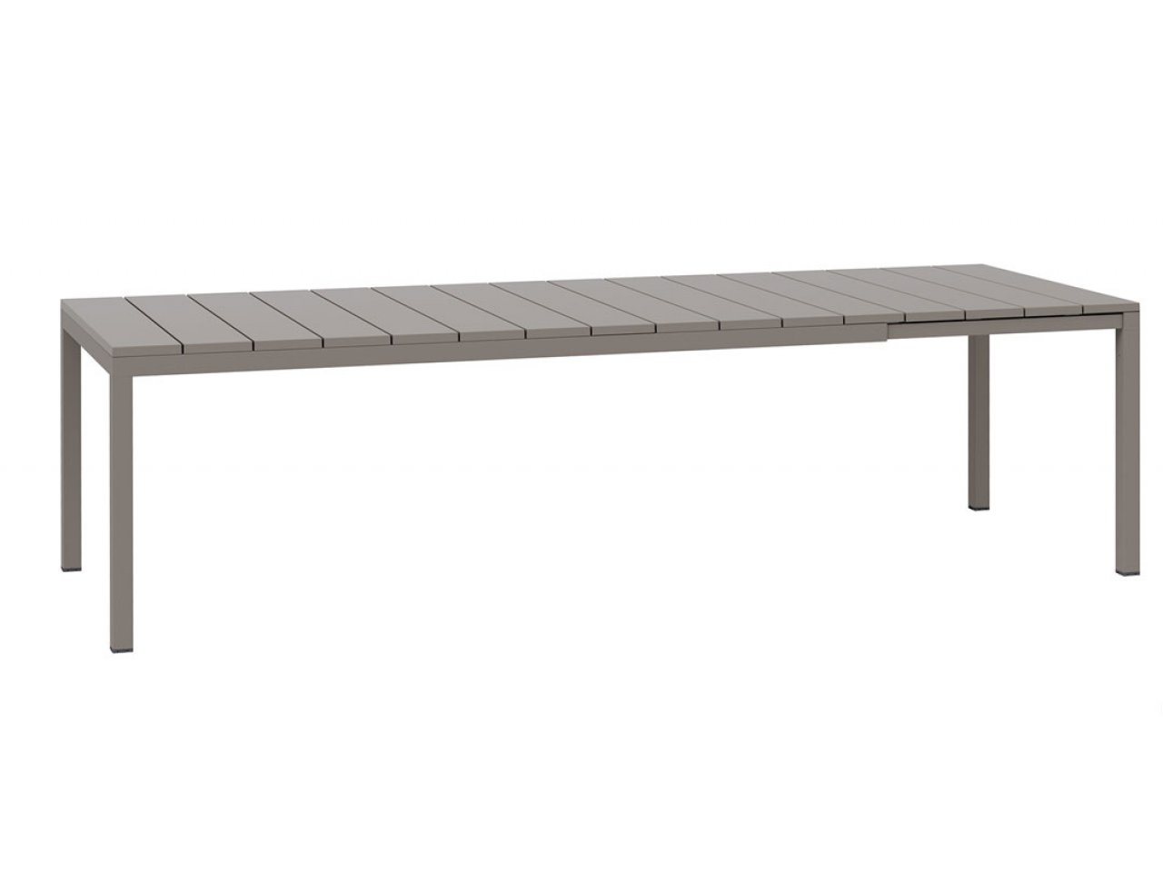 Set tavolo Rio 210/280 con 10 sedie Trill con braccioli - v22