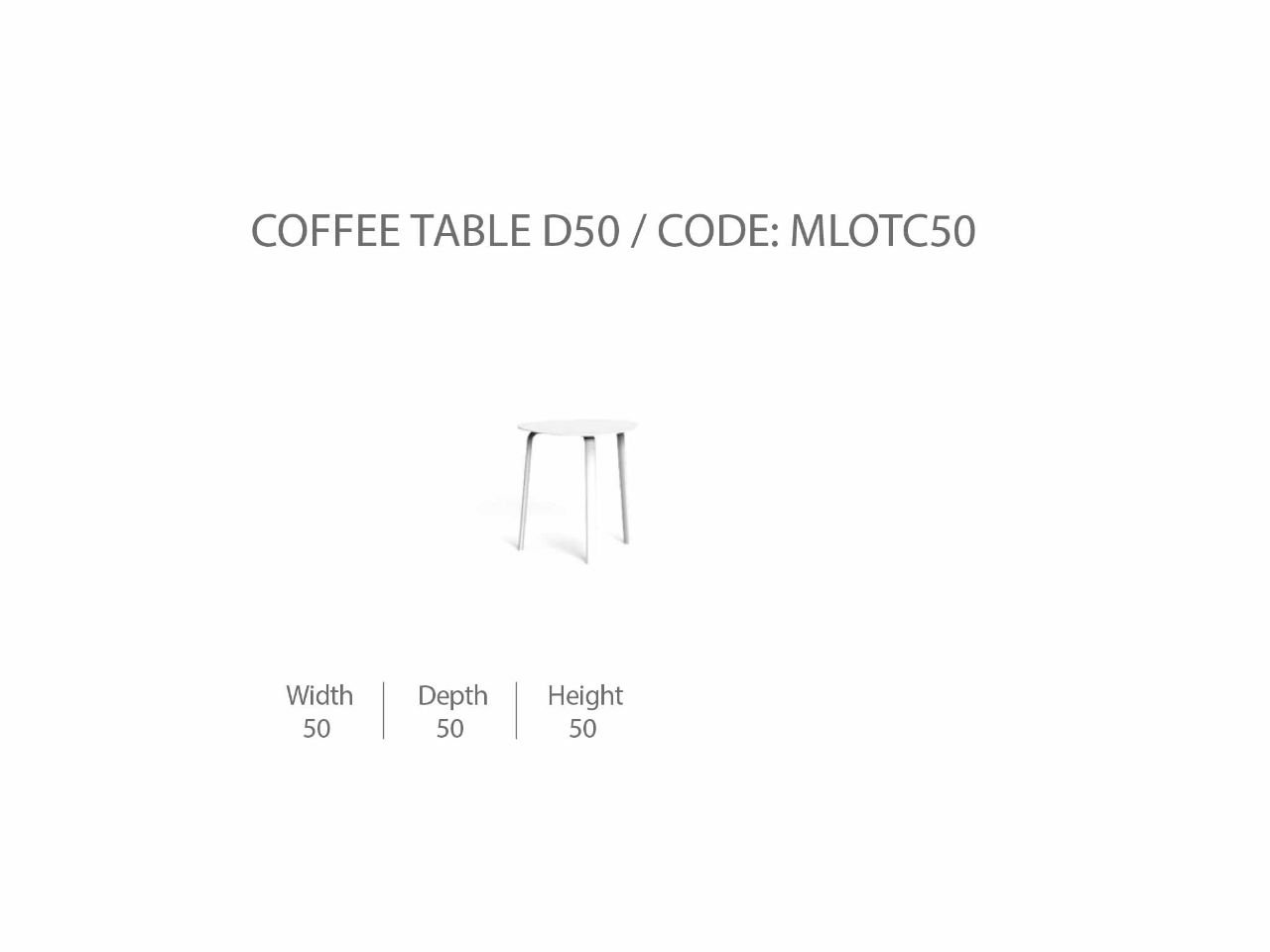 Tavolo Caffè Milo 50 - 1