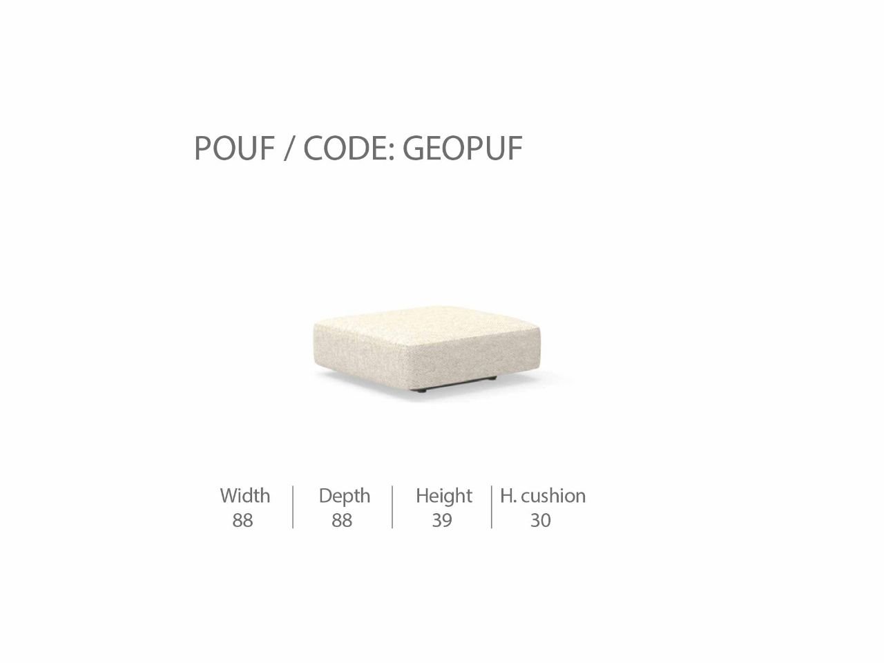 Pouf George - 1