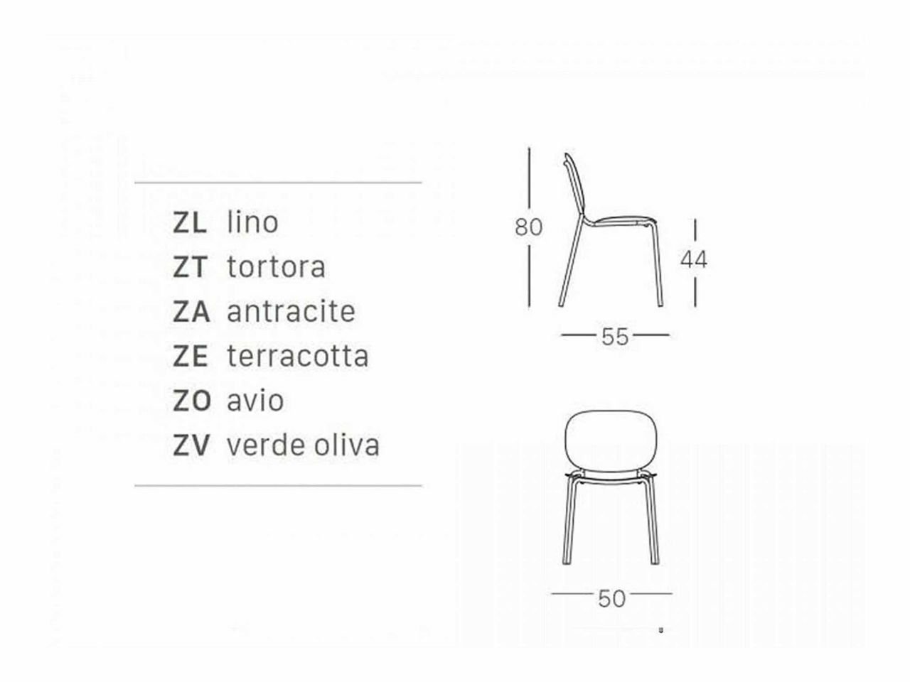 Set tavolo Pranzo 120/200 con 6 sedie Si-Si Dots Arcobaleno - 2