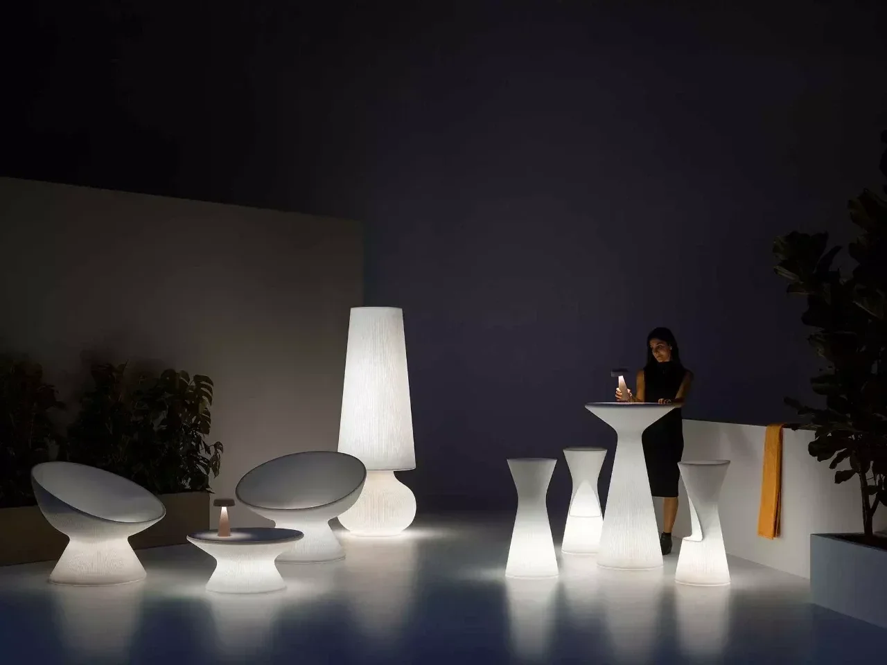 Tavolino Fade Light con Kit Luce Indoor - v3