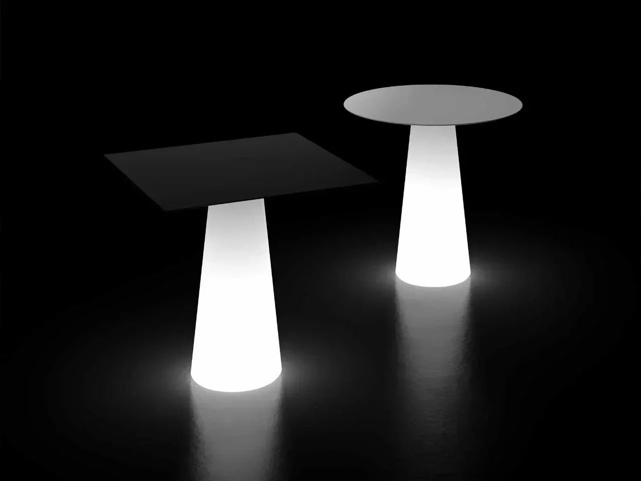 Basamento per Tavolo 75x33 Fura Light con Kit Luce -3