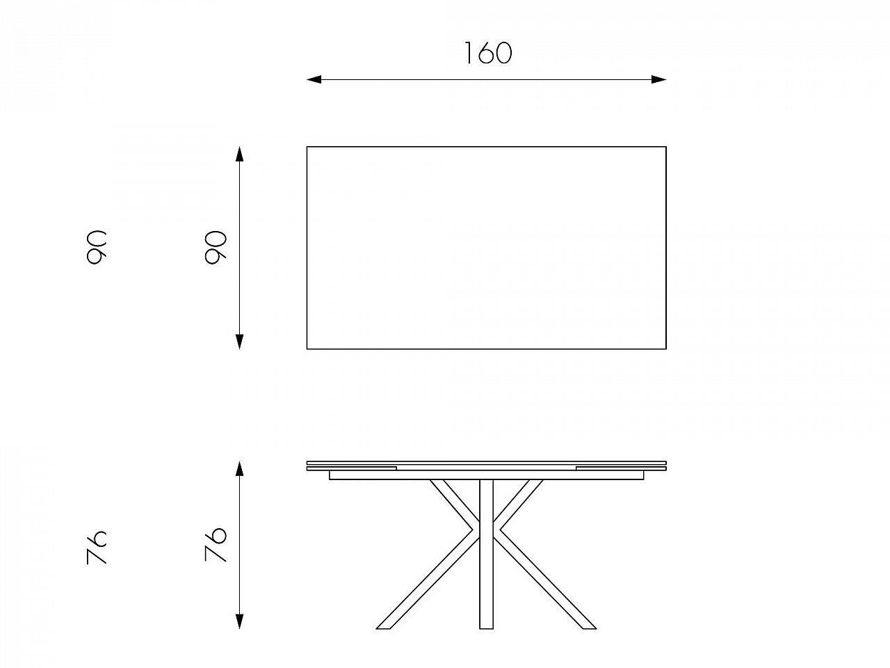 Tavolo allungabile Ceramica 1 160/240 - 1