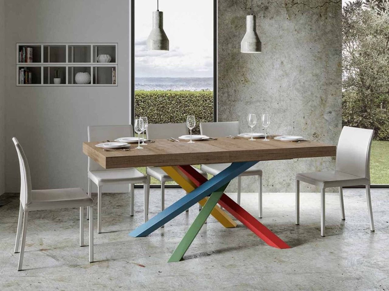 Tavolo allungabile Volantis Multicolor 4B 180/440 -1