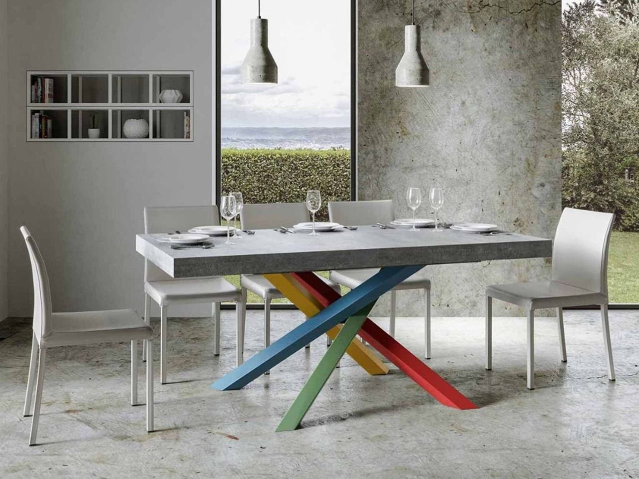 Tavolo allungabile Volantis Multicolor 4B 160/264 -8