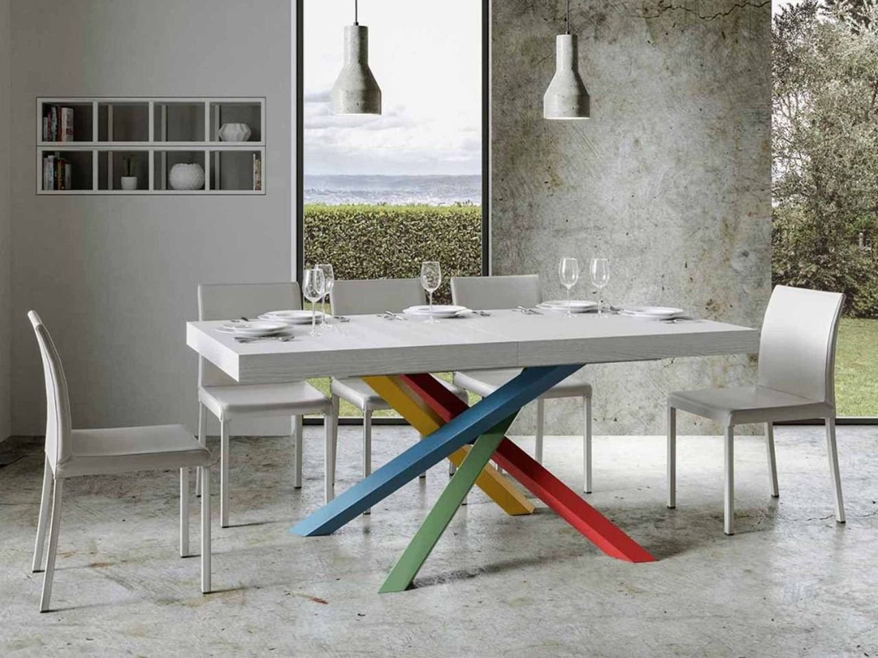 Tavolo allungabile Volantis Multicolor 4B 160/264 -9