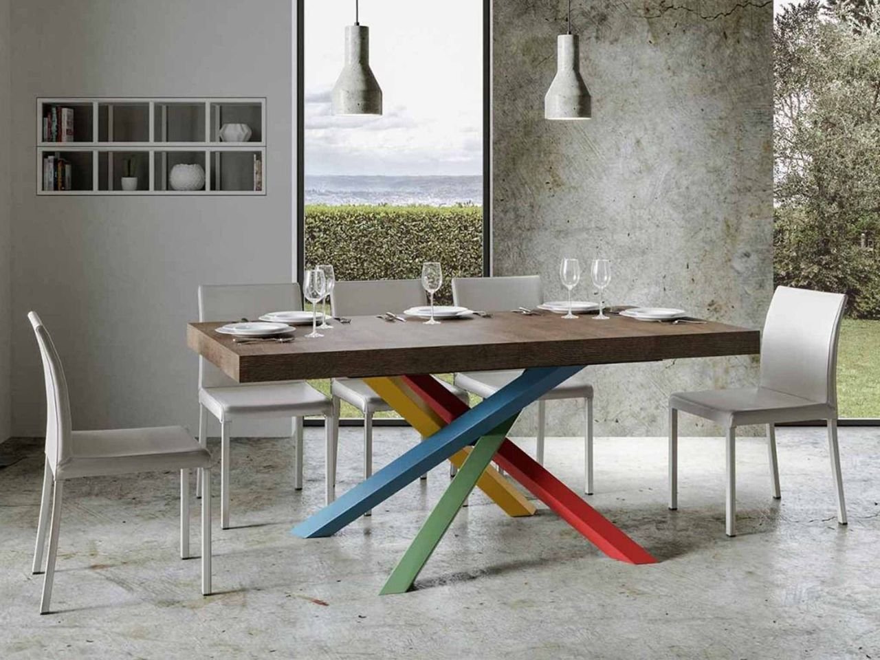 Tavolo allungabile Volantis Multicolor 4B 180/284 -5