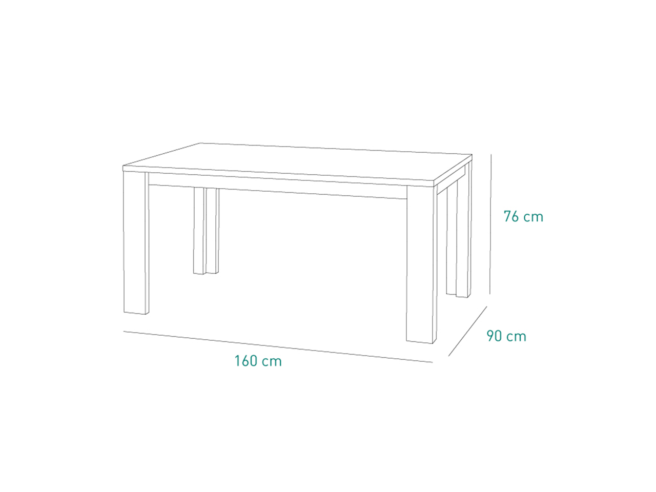 Tavolo in legno Matera -1