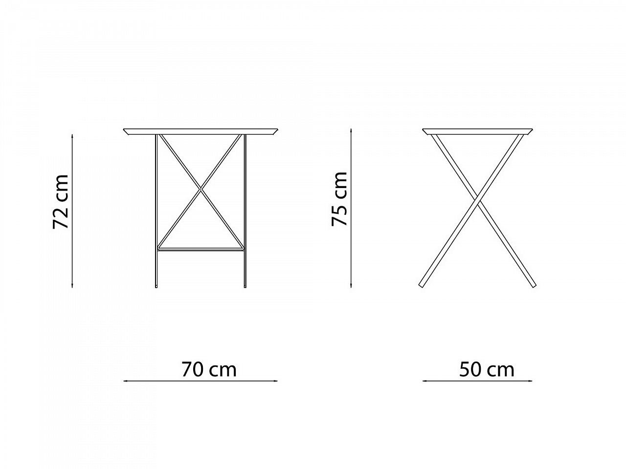 Tavolo Step 70x50 - 1