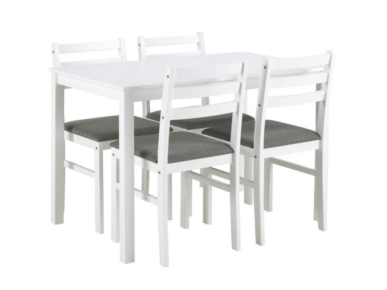 Set Tavolo da pranzo Granada con 4 sedie - v10
