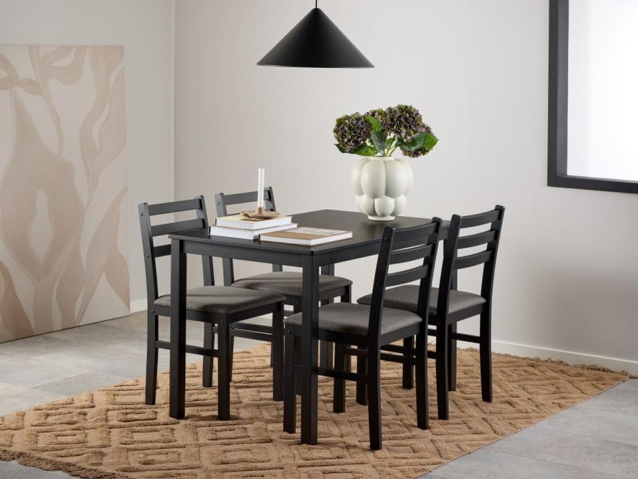 Set Tavolo da pranzo Granada con 4 sedie -1