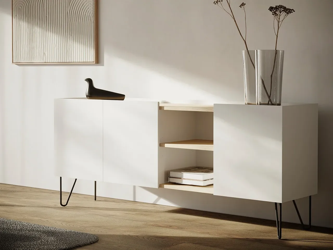 Credenza moderna bassa Nina - v2