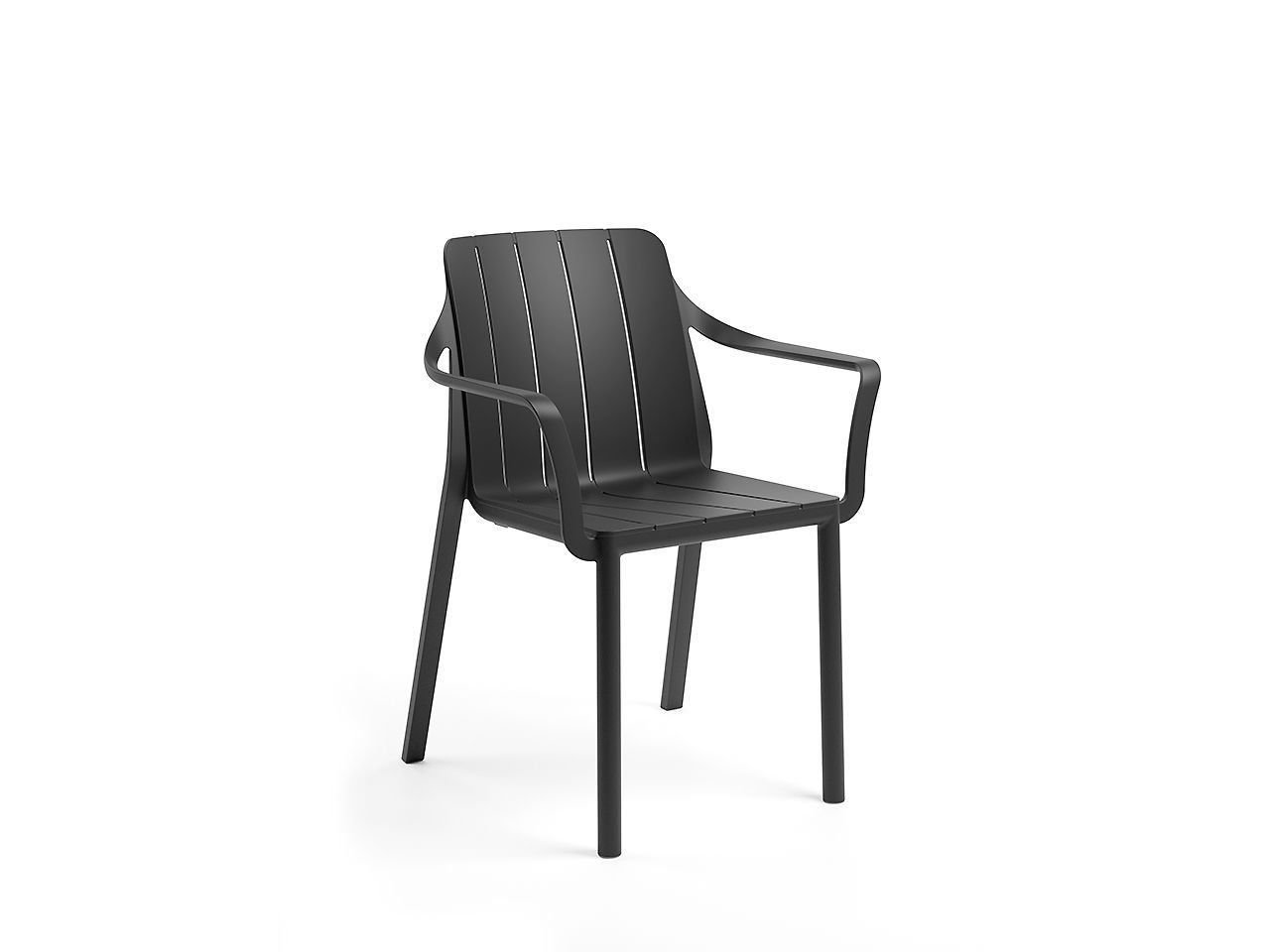 Set Tavolo Tevere 210/280 con 6 Sedie Tiberina Armchair - v32