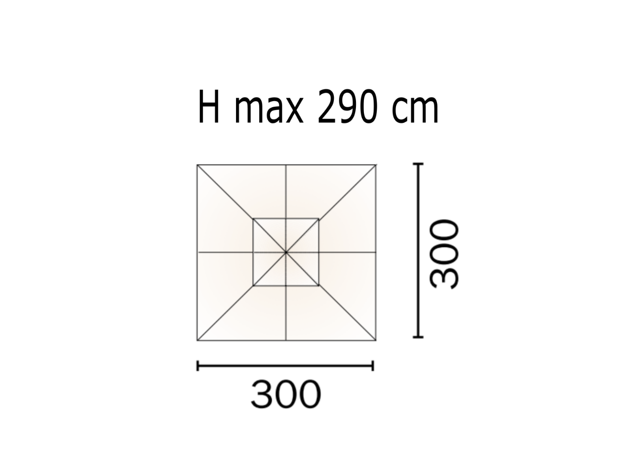 Gazebo pieghevole 3x3 Anti-Pooling - 1