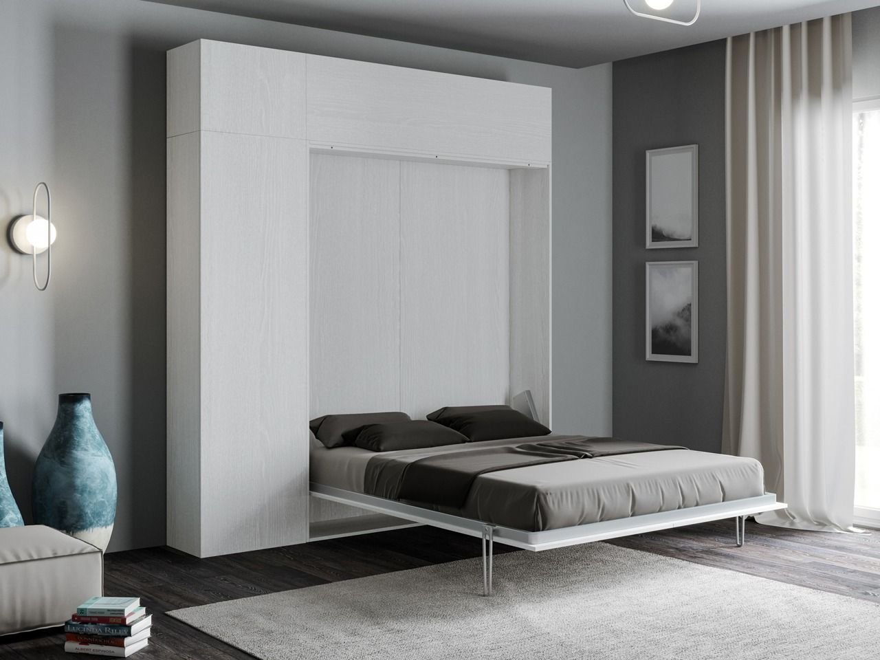 Letto 120 Kentaro con mobili - v2