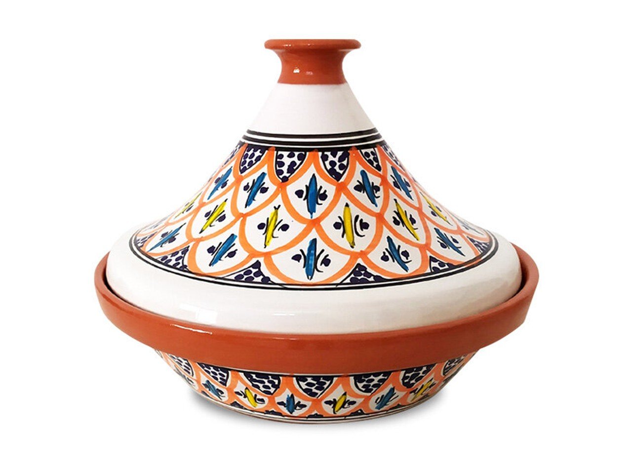 Tajine in terracotta smaltata -3