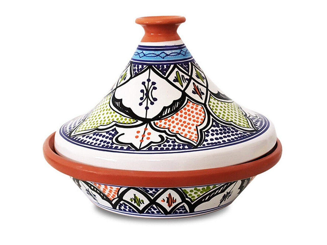 Tajine in terracotta smaltata -2