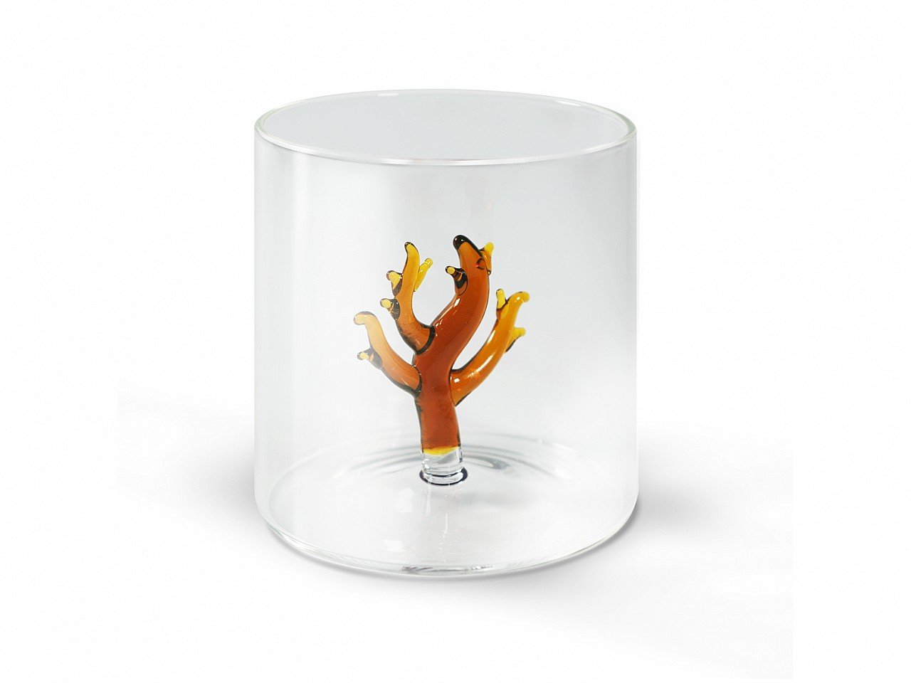 Bicchiere in vetro Corallo -5
