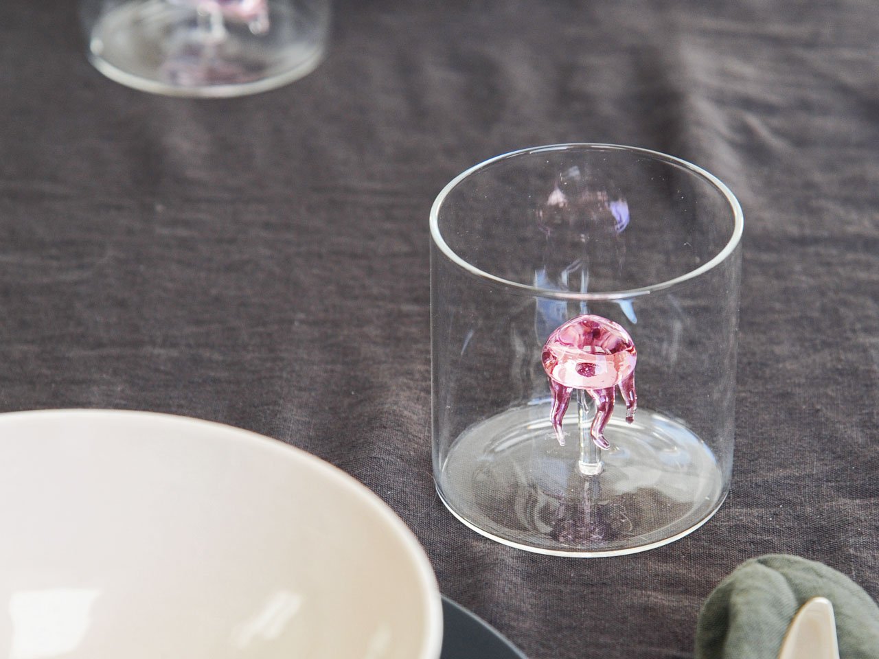 Bicchiere in vetro Medusa -1